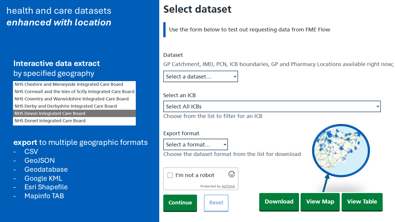 Geospatial Services Data Hub